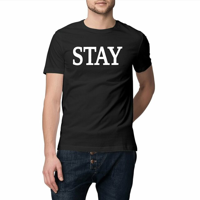 Image front Cadeau original imagination message important Exprimez Force et détermination 'STAY' 