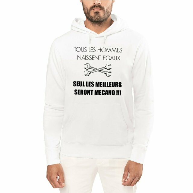 Image front cadeau Tous les homes naissent égaux les meilleurs seront mécanos mécanicien humour