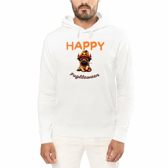 Image front CADEAU HUMOUR CHIEN CARLIN PUG HALLOWEEN 