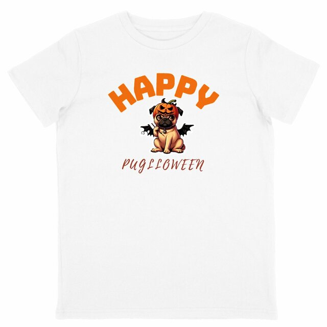 Image back CADEAU HUMOUR CHIEN CARLIN PUG HALLOWEEN 