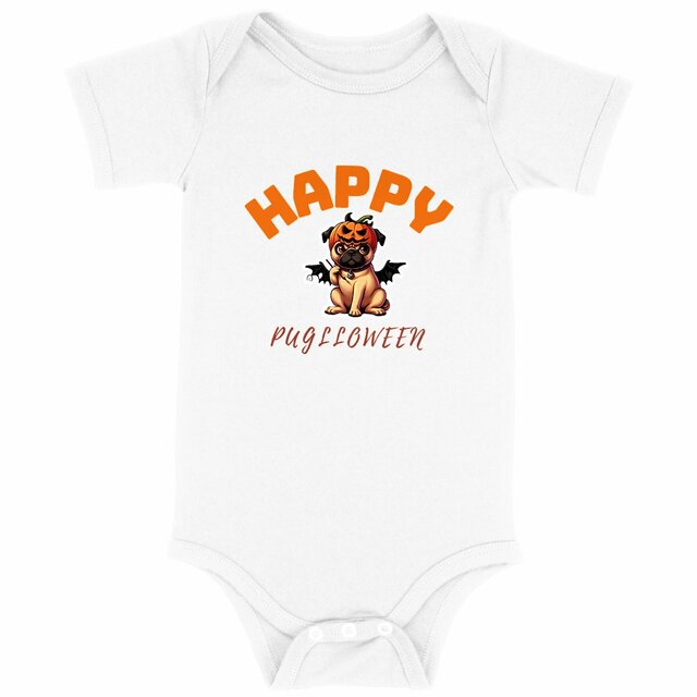 Image back CADEAU HUMOUR CHIEN CARLIN PUG HALLOWEEN 