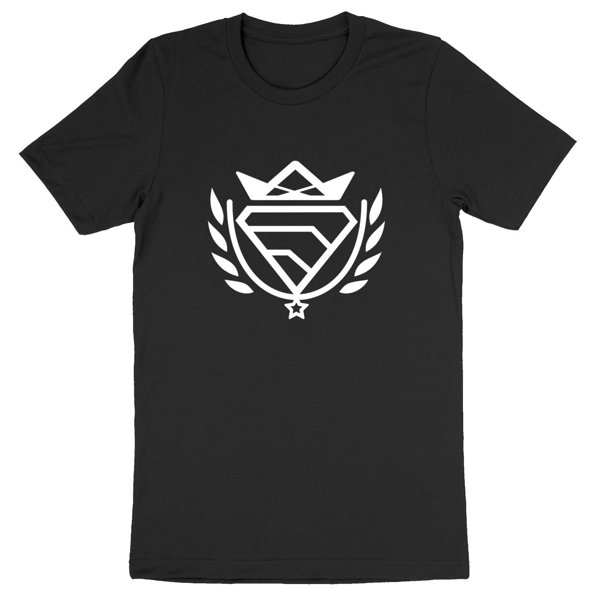 Image back T-Shirt Noir "Logo"100% coton BIO