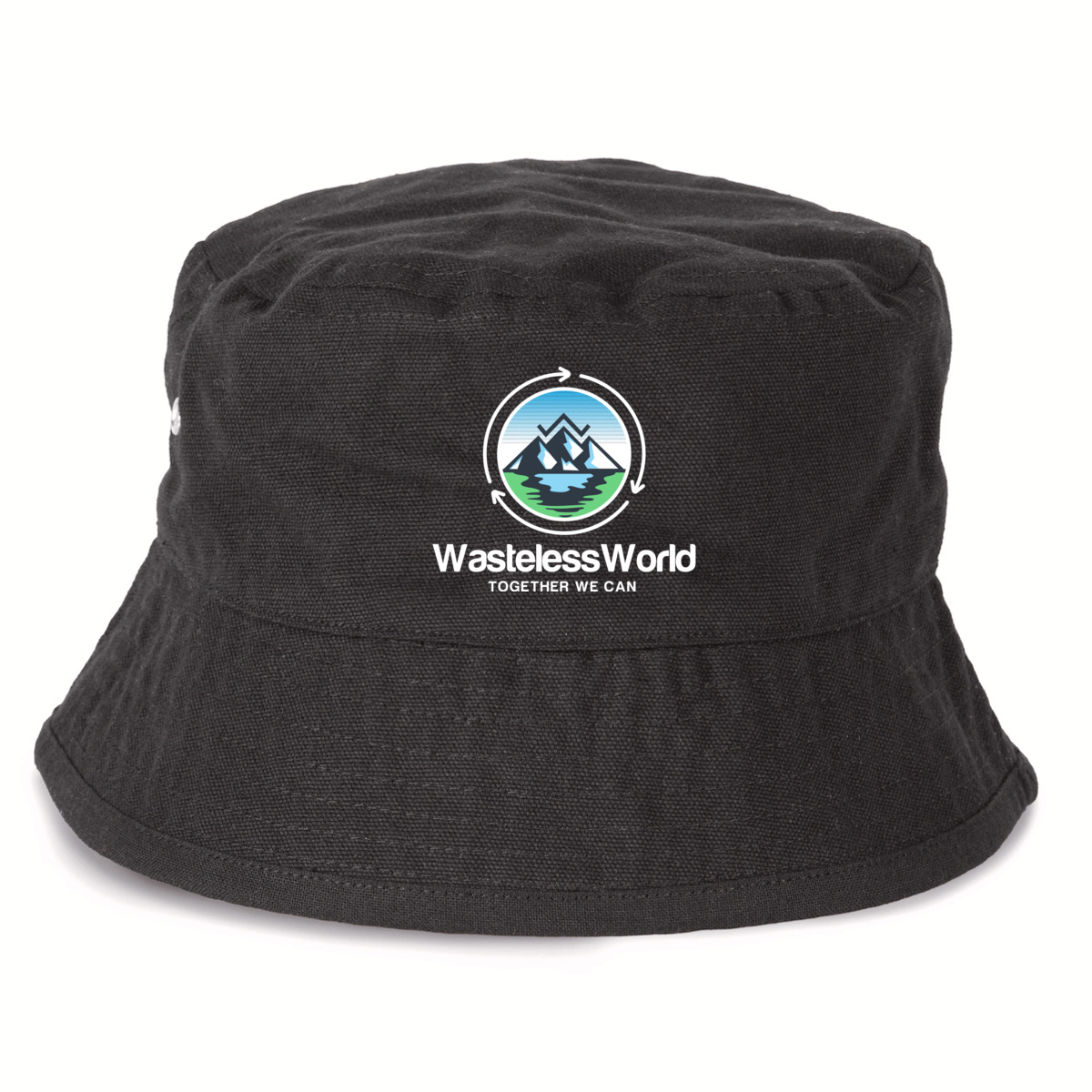 Image front Classic Logo 100% recycled Bucket Hat