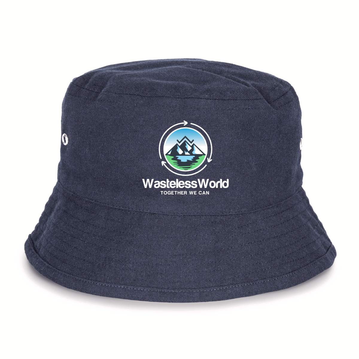 Image back Classic Logo 100% recycled Bucket Hat