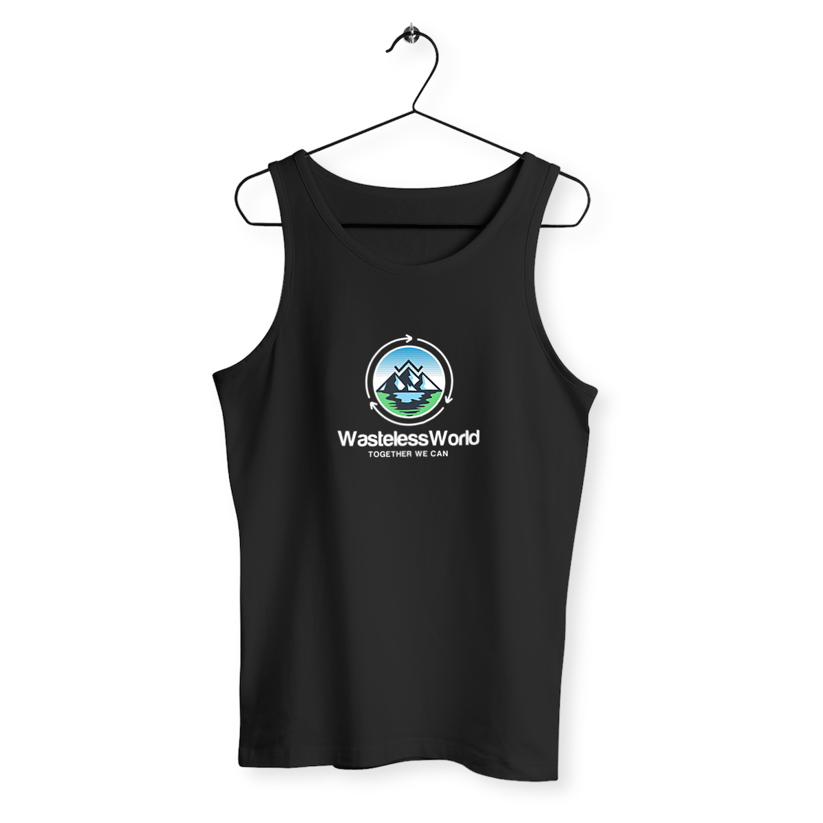 Image front Wasteless Tank Top black