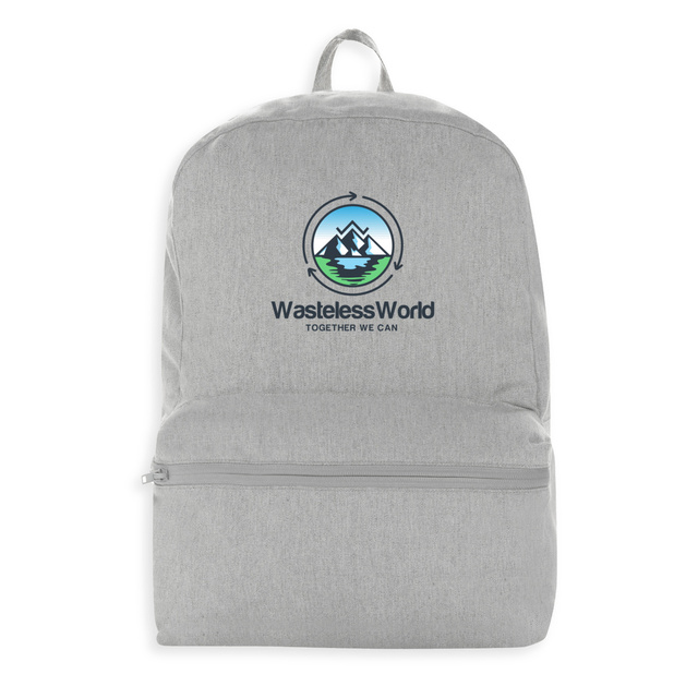 Image front 100% recycled backpack Classic Logo 