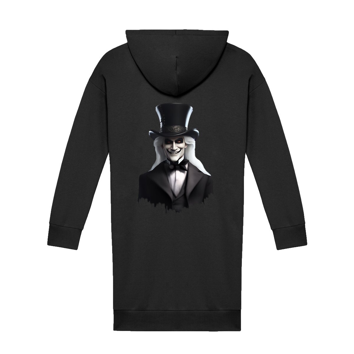 Image back Vestido con capucha para mujer