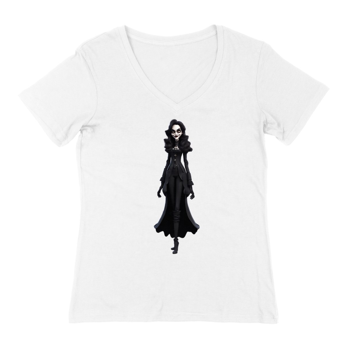 Image front Camiseta mujer, cuello pico