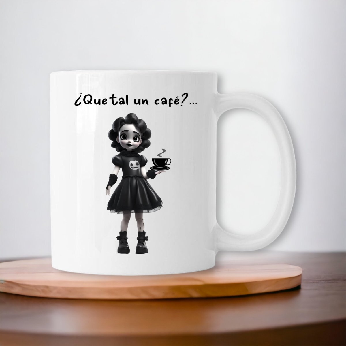 Image front Taza cerámica, personaje Brigitte.