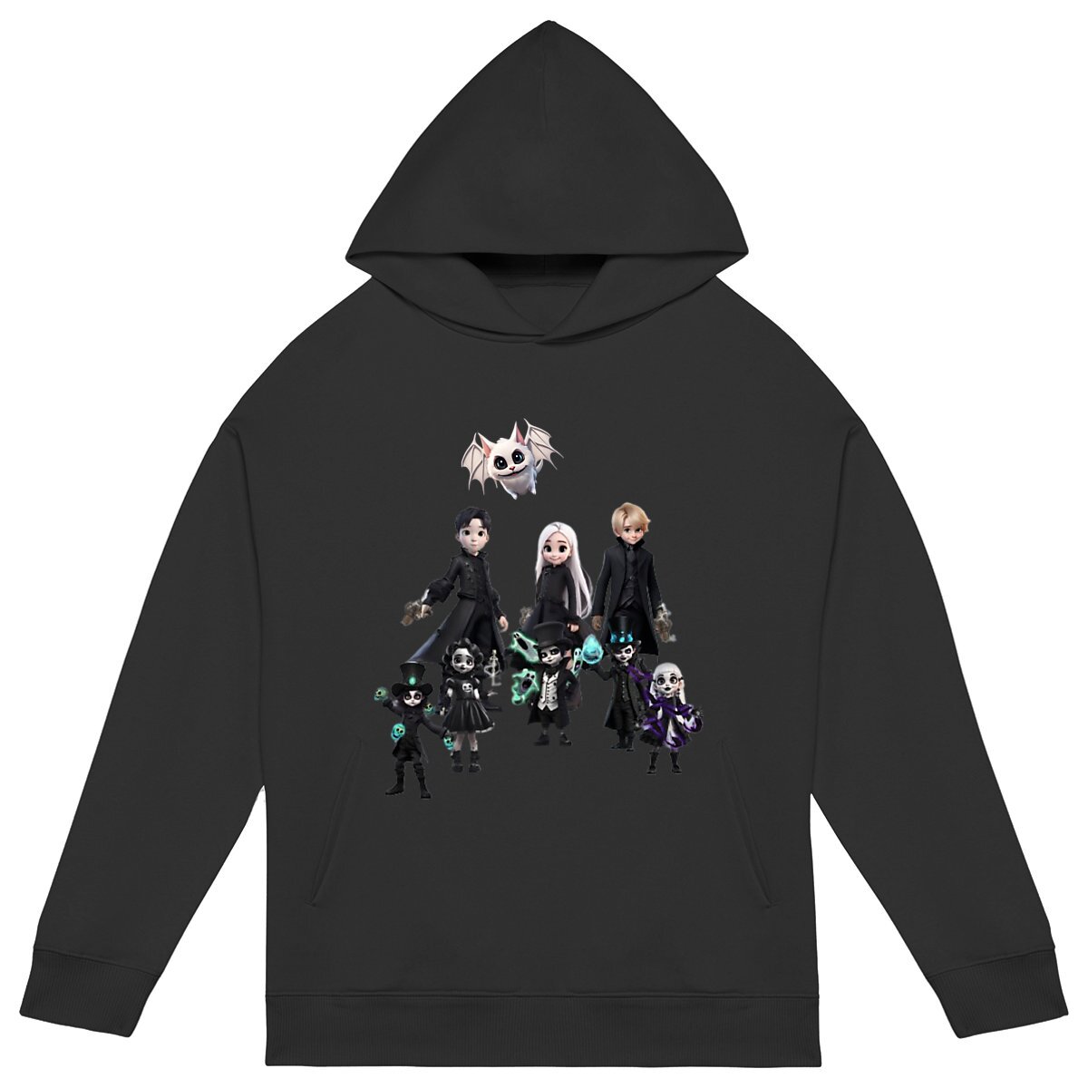 Image front Sudadera con capucha extragrande unisex