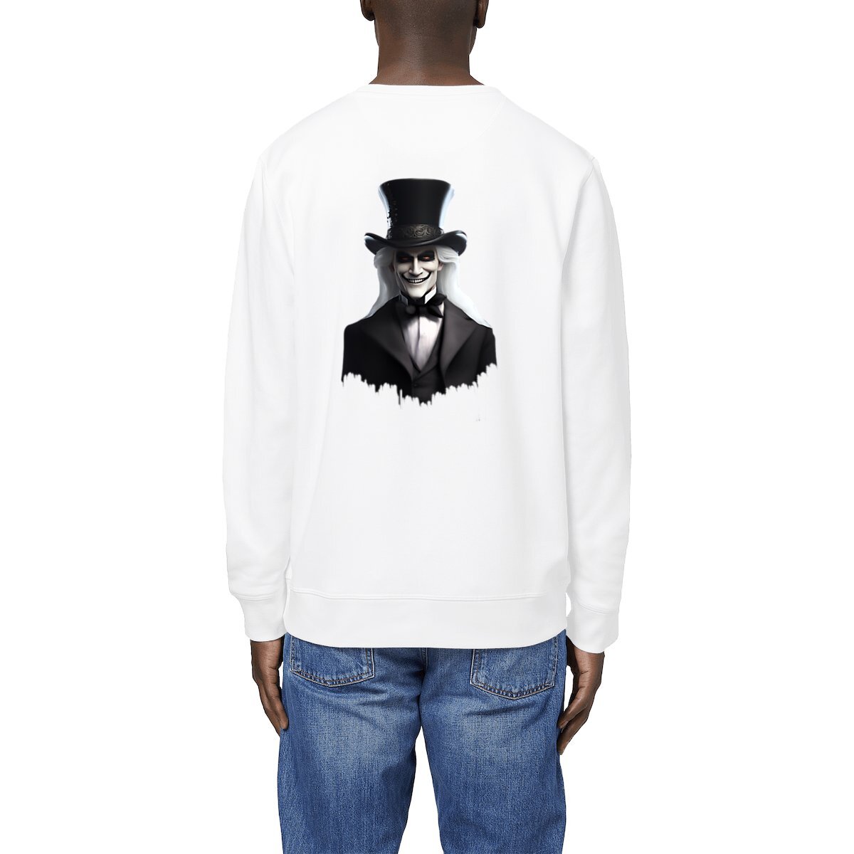 Image front Sudadera. Color blanco o negro. Bewitchment