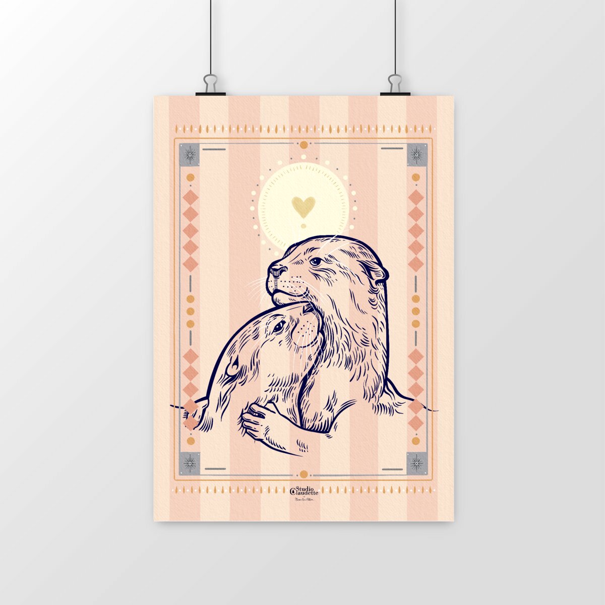 Image front Loutres Love Forever