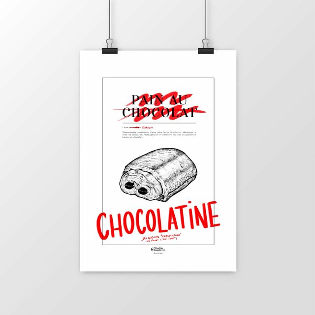 Image front Affiche Chocolatine Révolution