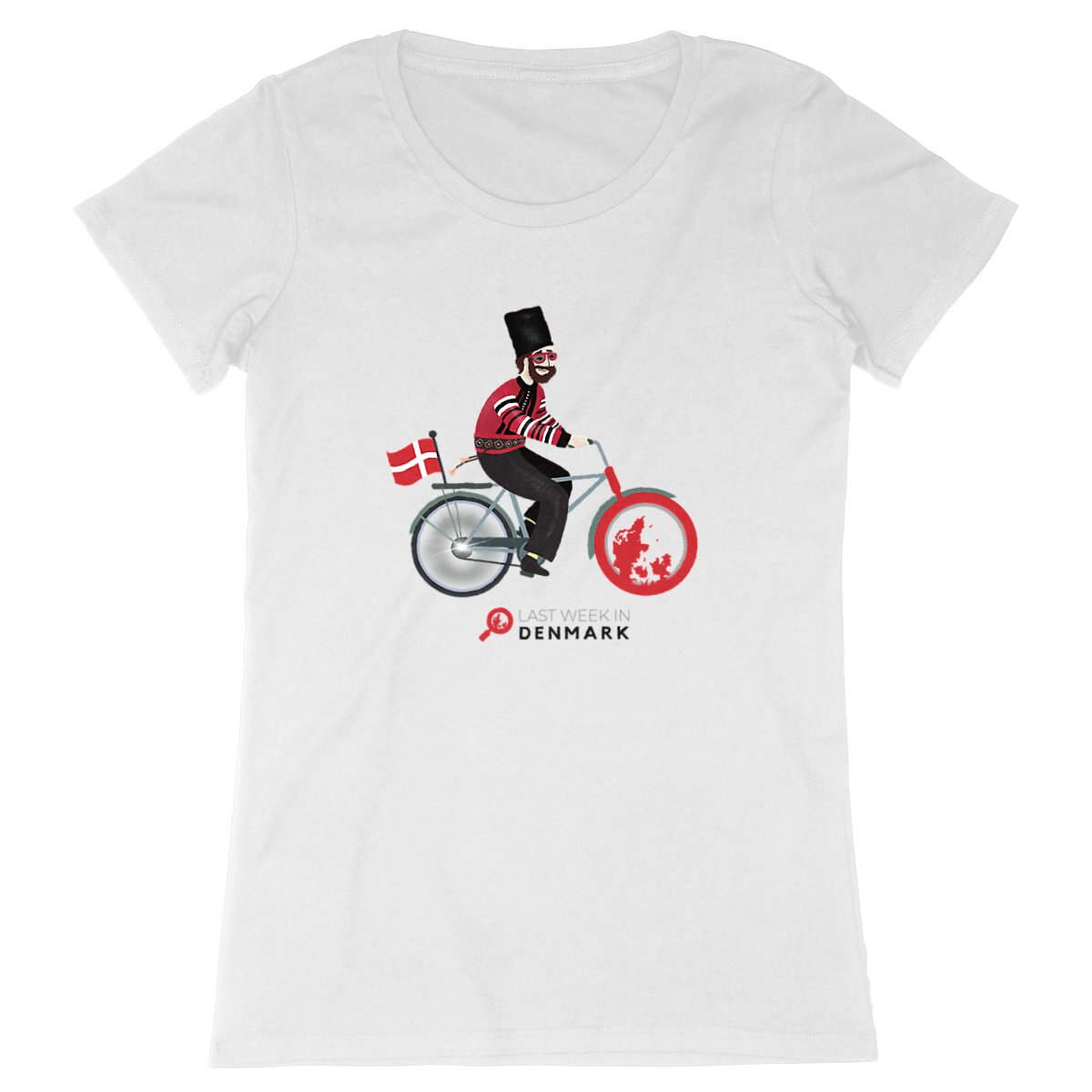 Image back Woman t-shirt “New Denmark” collection “Vasil”