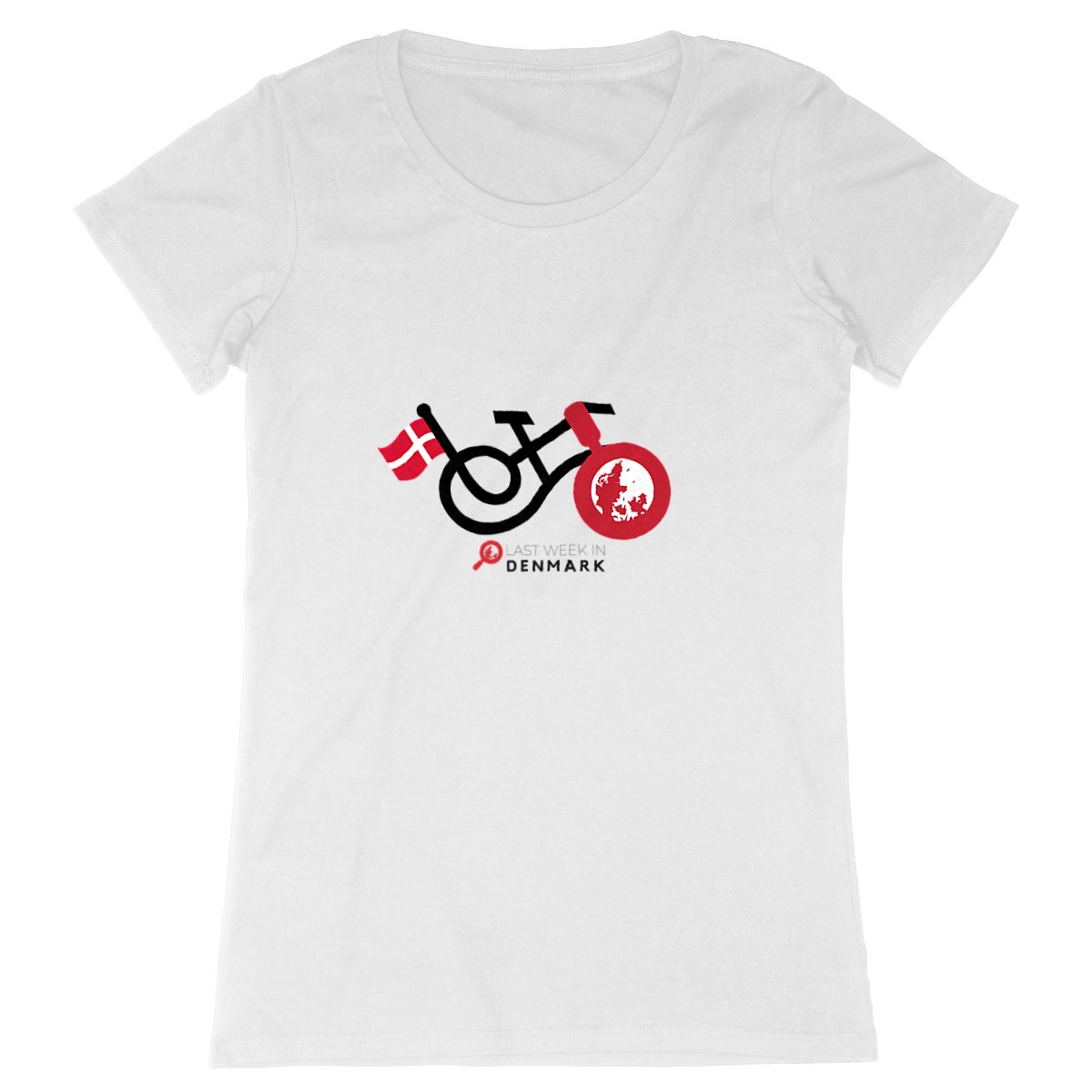 Image back Woman t-shirt “New Denmark” collection “Moving forward”