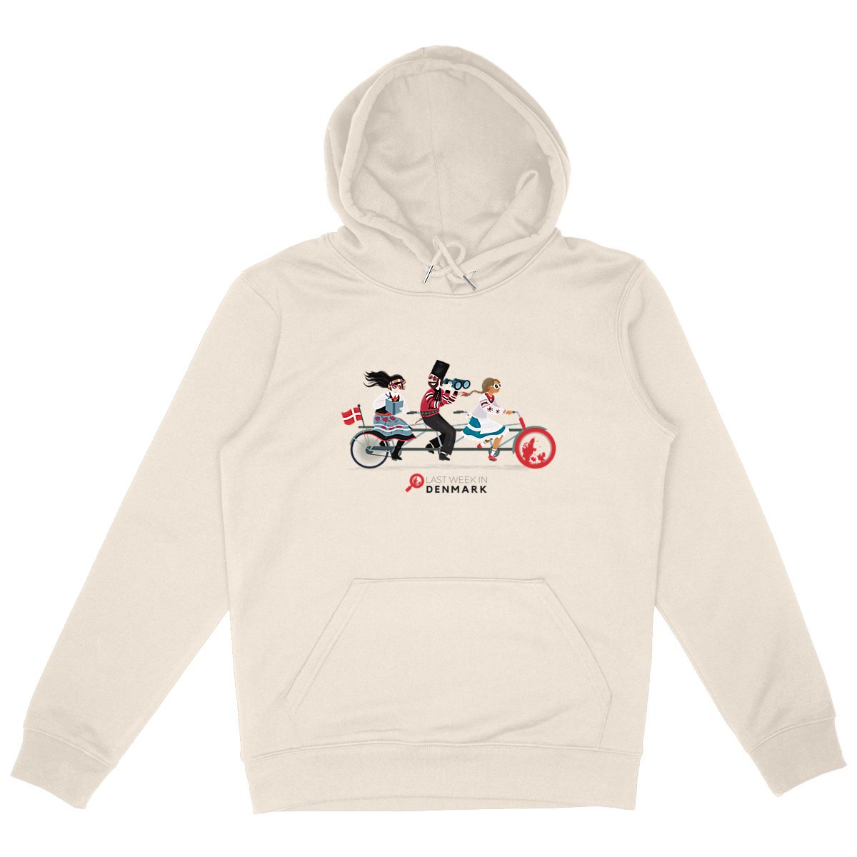 Image back Hoodie “New Denmark” collection “Searching for home”