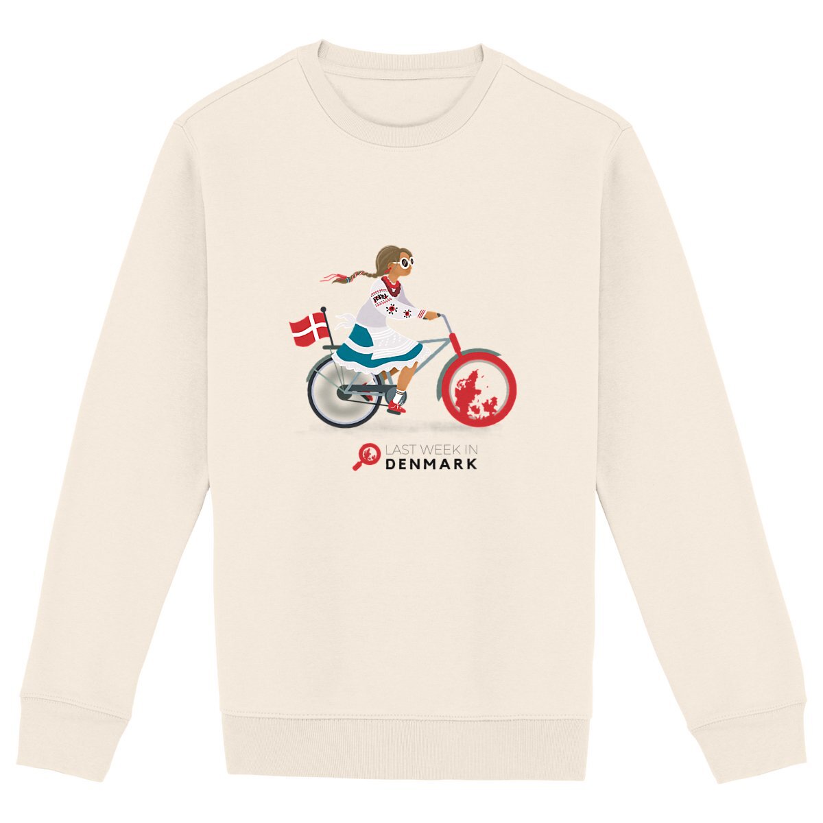 Image back Sweat-shirt “New Denmark” collection “Irina”