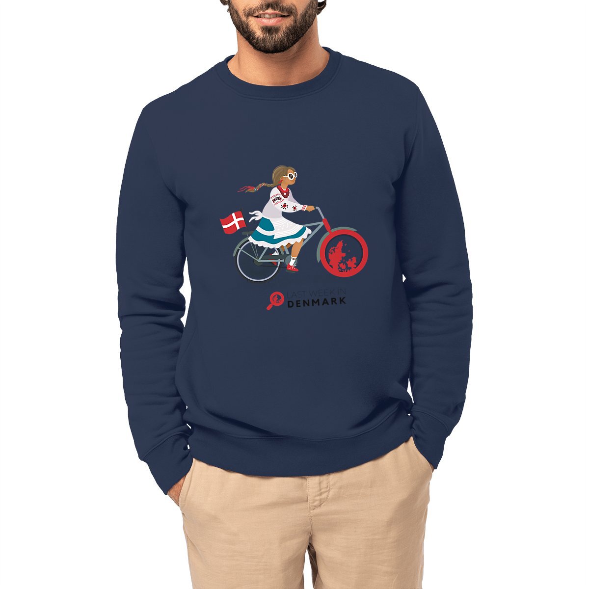 Image front Sweat-shirt “New Denmark” collection “Irina”