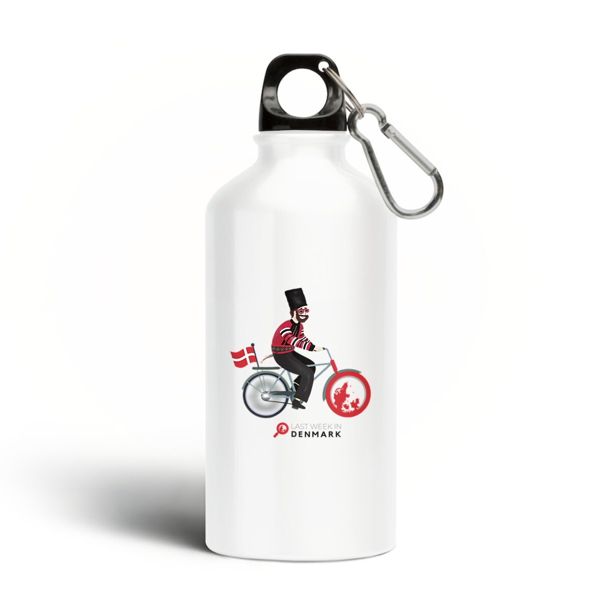 Image back Aluminium water bottle “New Denmark” collection “Vasil”