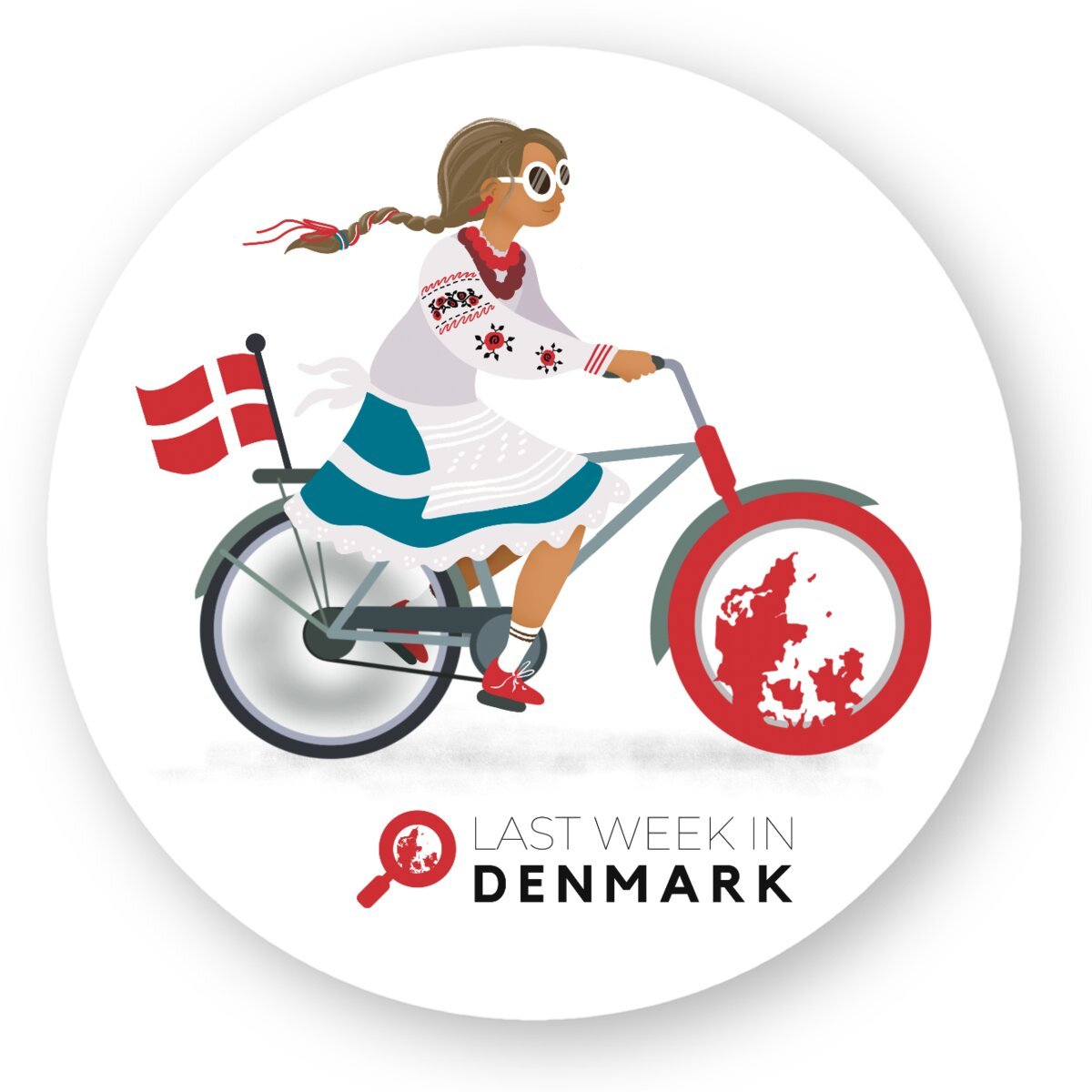 Image front Sticker “New Denmark” collection “Irina”