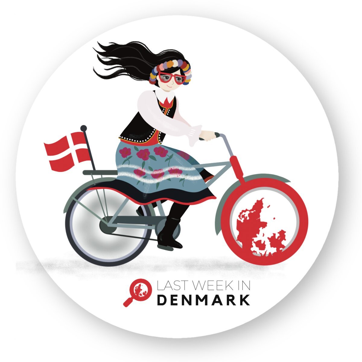 Image front Sticker “New Denmark” collection “Monika”