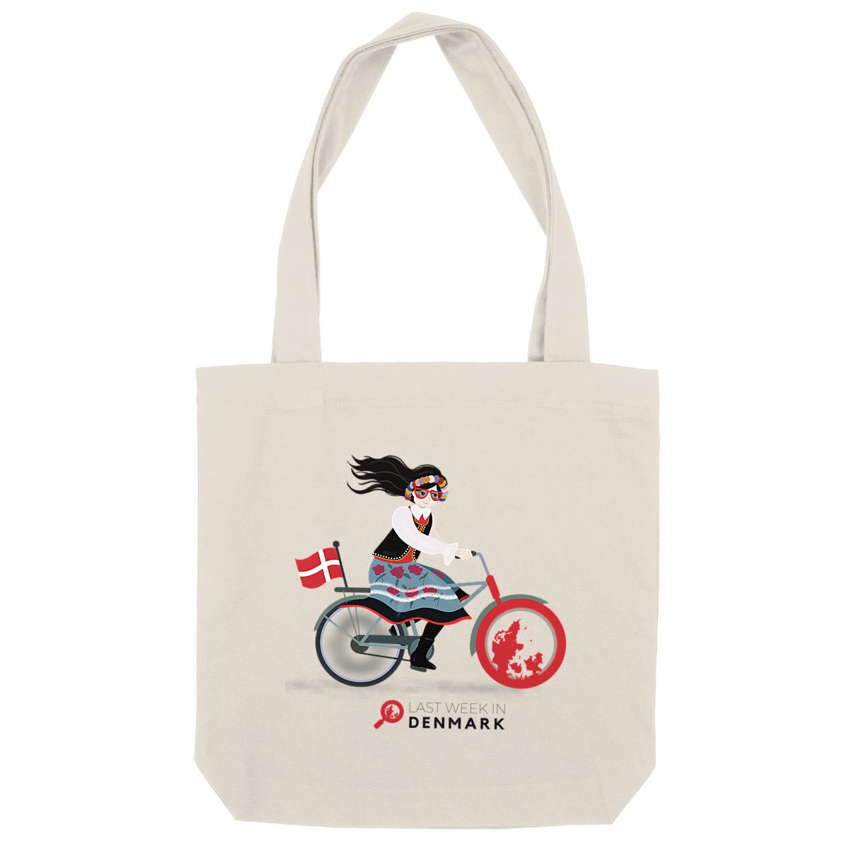 Image back Heavy totebag “New Denmark” collection “Monika”