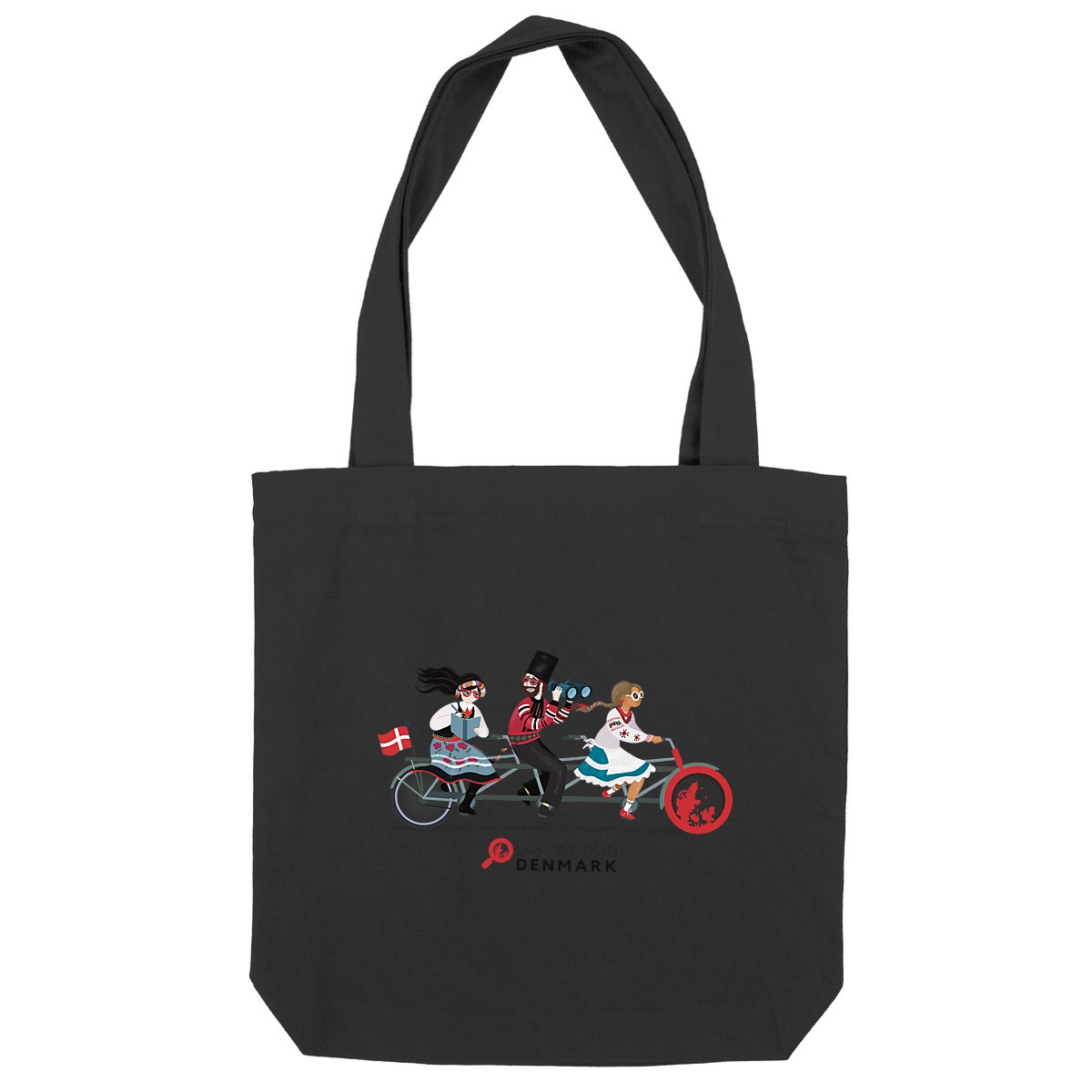 Heavy totebag “New Denmark” collection “Searching for home”