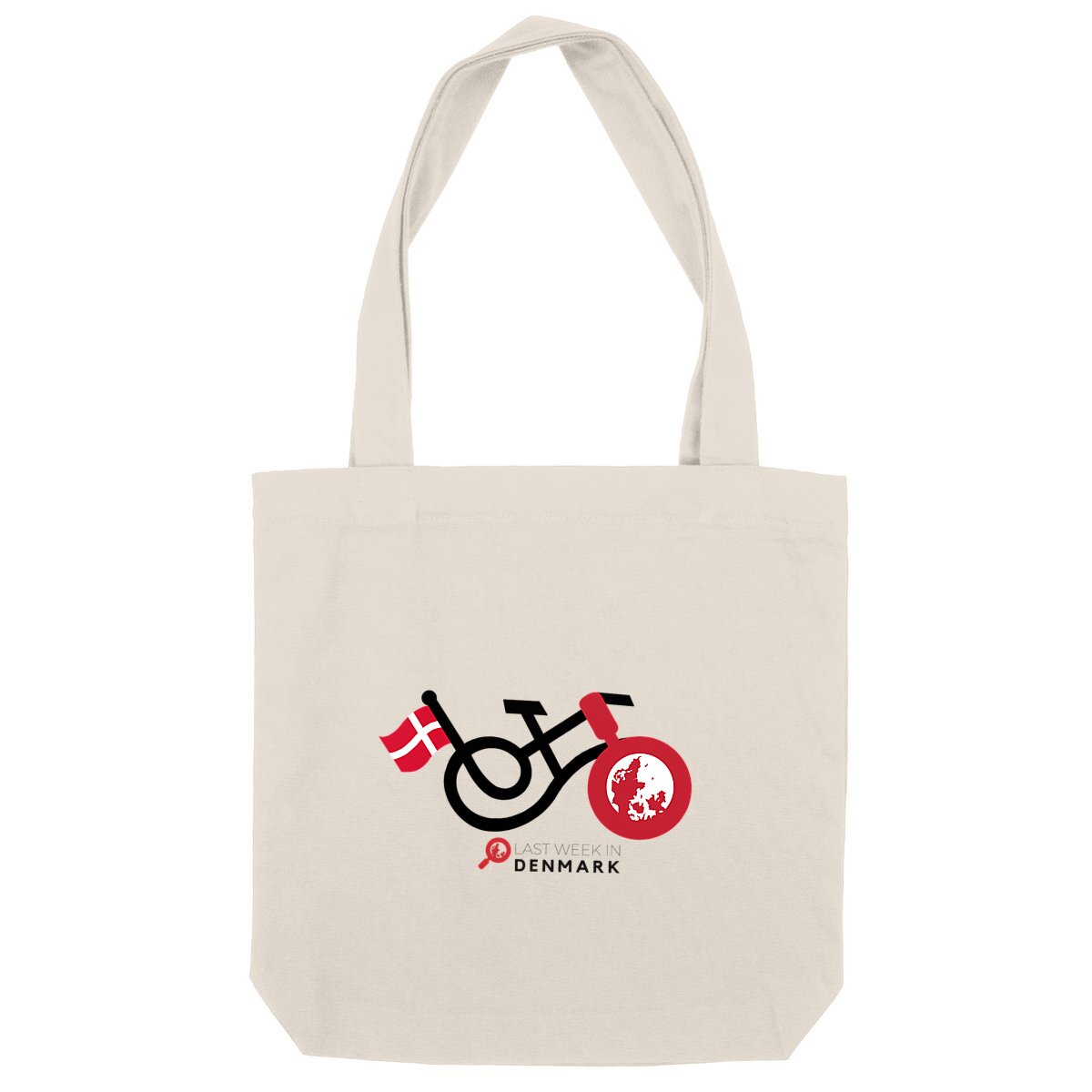 Image back Heavy totebag “New Denmark” collection “Moving forward”