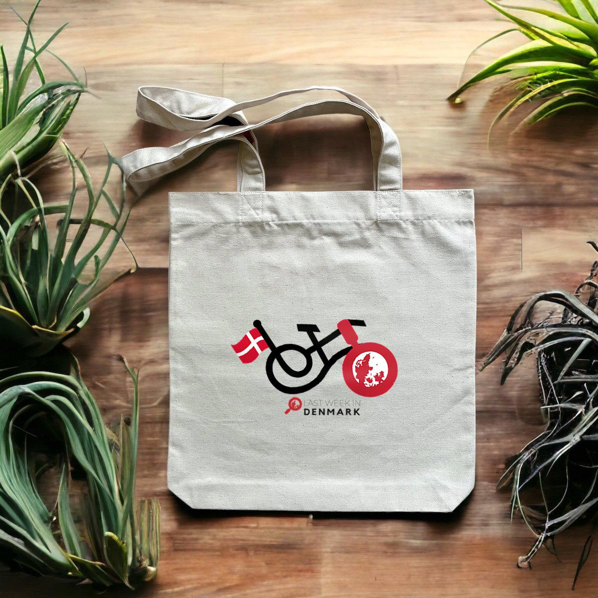 Image front Heavy totebag “New Denmark” collection “Moving forward”