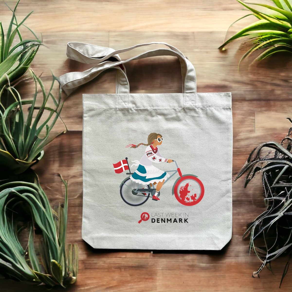 Image front Heavy totebag “New Denmark” collection “Irina”