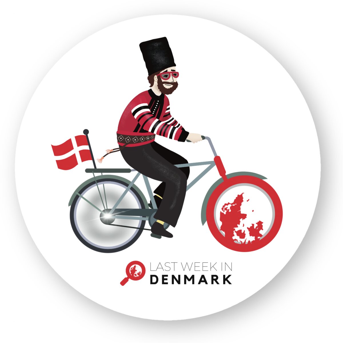 Image front Sticker “New Denmark” collection “Vasil”