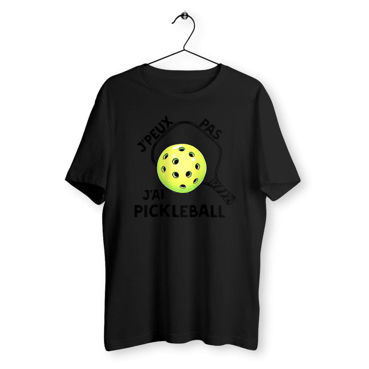 Image back T-shirt - J'peux pas, j'ai Pickleball