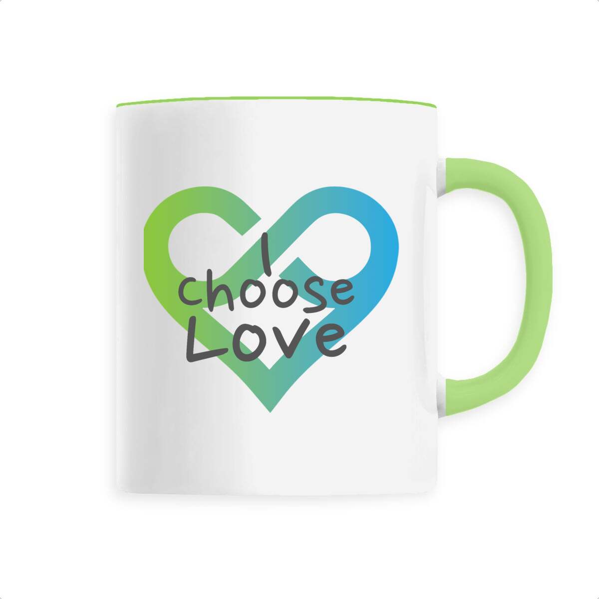 Image back Mug Céramique I Choose Love