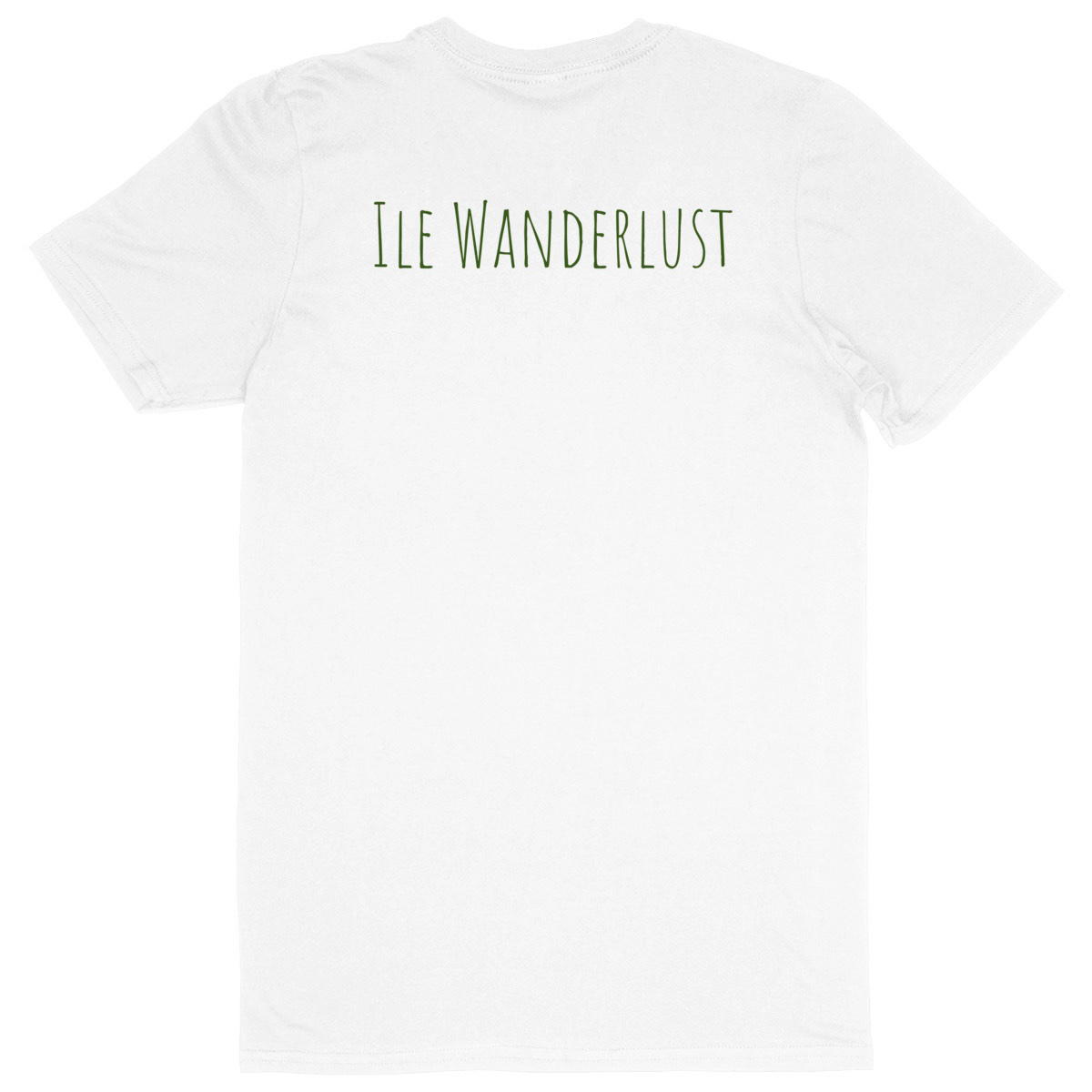 Image back T Shirt Ile Wanderlust