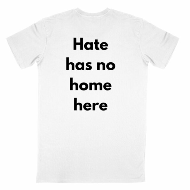 Hate has no home here