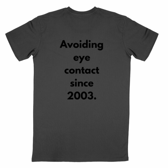 Avoiding eye contact - Image