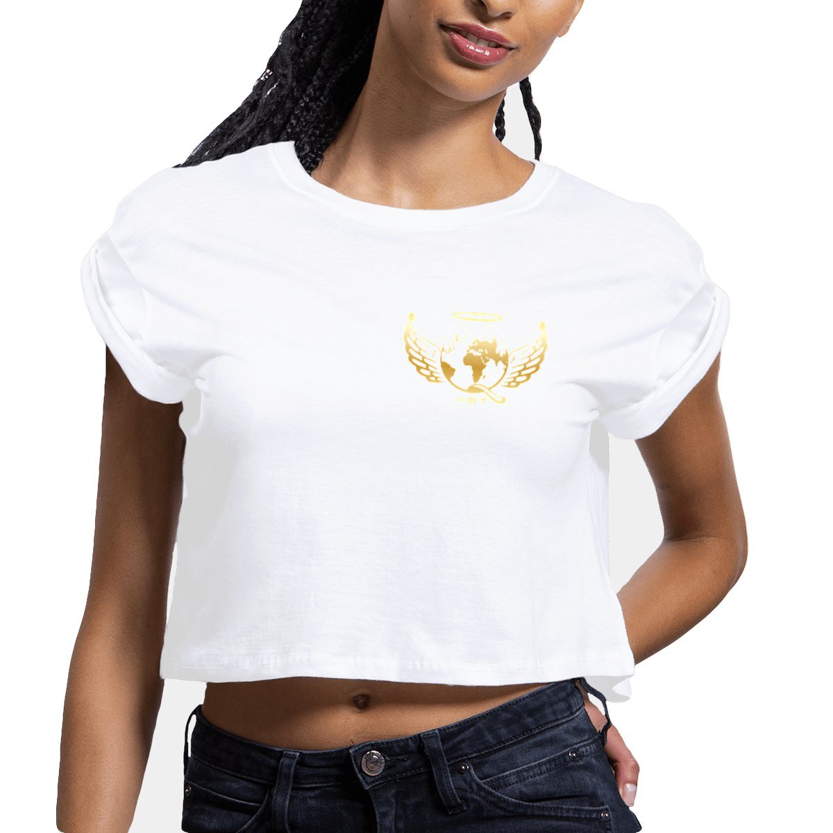 Image front Crop Top Femme AGT