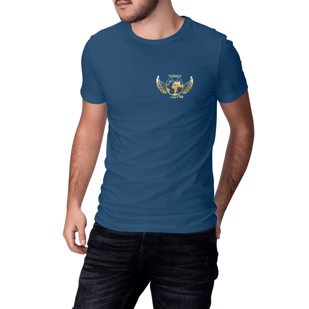 Image front T Shirt Homme Unisexe Epais AGT