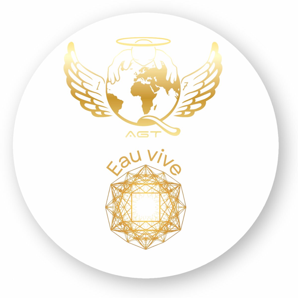 Image front Autocollant AGT Eau vive