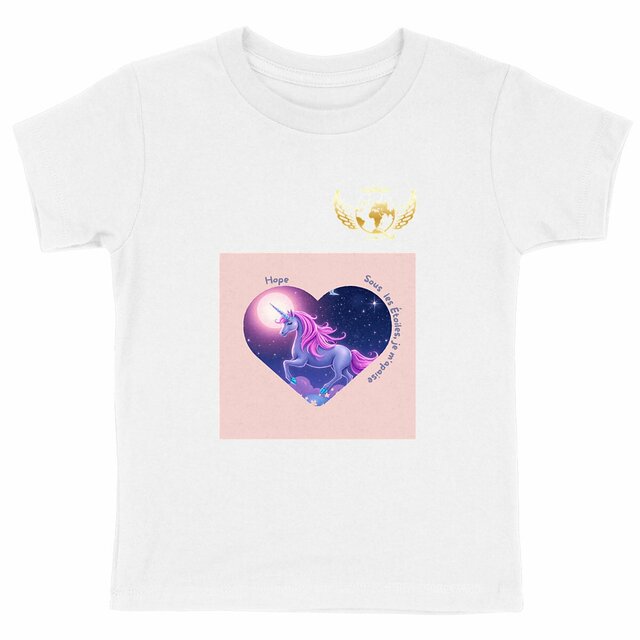 Image front T Shirt Licorne Hope Edition Limitée AGT