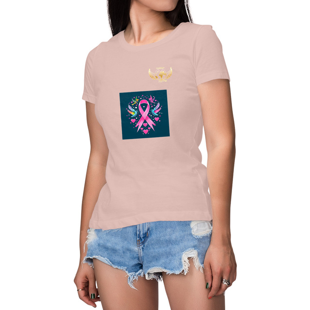 Image front T Shirt AGT Octobre Rose Premium Plus