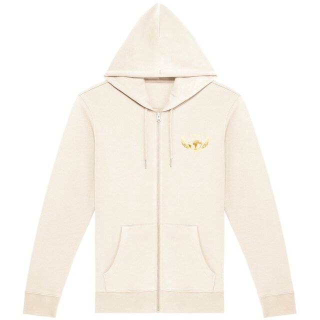 Image back Sweat à capuche zippé unisexe AGT Premium + 