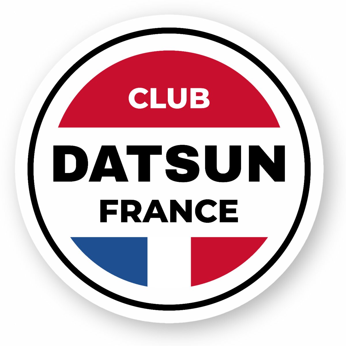 Autocollant Rond