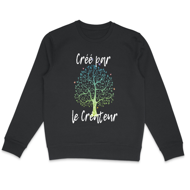 Image back Sweat-shirt léger Unisexe - Crée par le Créateur