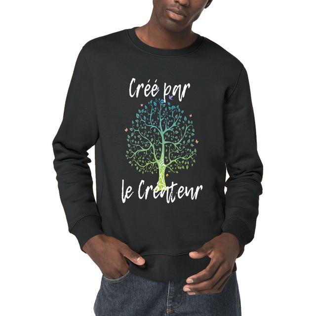 Image front Sweat-shirt léger Unisexe - Crée par le Créateur