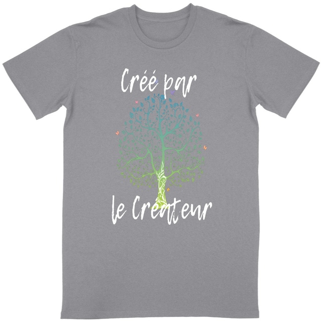 Image back T-shirt Unisexe - Crée par le Créateur