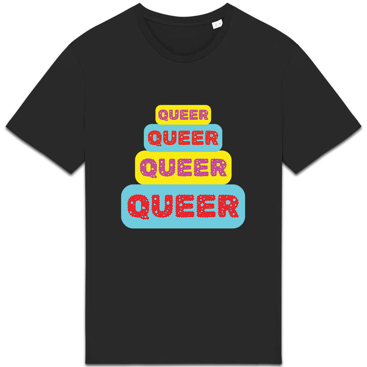 Image back T-shirt Adulte - QUEER