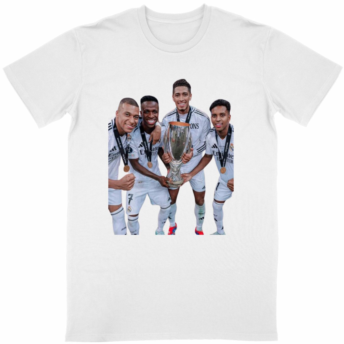 Image front 2 tailles disponibles : S/M et L/XL - Coton et polyester 100% recyclés - 285 g/m2 - Produi