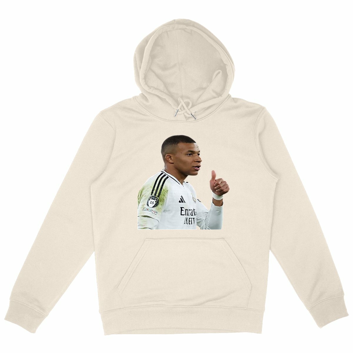 Image front 2 tailles disponibles : S/M et L/XL - Coton et polyester 100% recyclés - 285 g/m2 - Produi