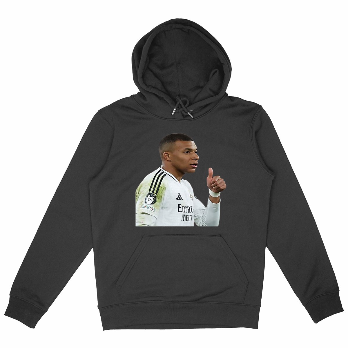 Image back 2 tailles disponibles : S/M et L/XL - Coton et polyester 100% recyclés - 285 g/m2 - Produi